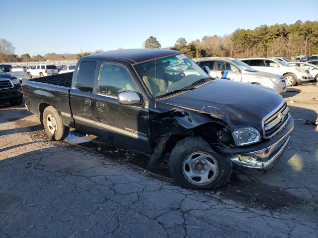 5TBRT3412YS054940 - 2000 TOYOTA TUNDRA ACCESS CAB შავი ფოტო 4