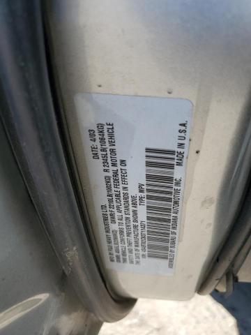 4S4BT62C937114371 - 2003 SUBARU BAJA SPORT SILVER photo 12