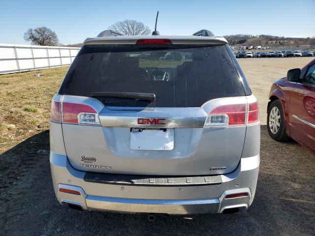 2GKFLZE39F6244792 - 2015 GMC TERRAIN DENALI SILVER photo 6