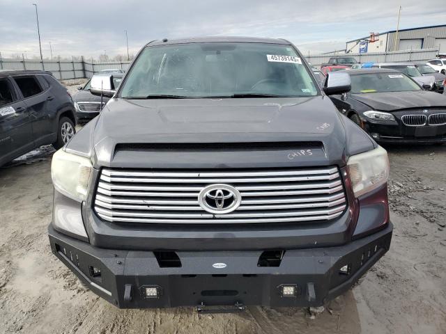 5TFAW5F11EX405069 - 2014 TOYOTA TUNDRA CREWMAX PLATINUM ნაცრისფერი ფოტო 5
