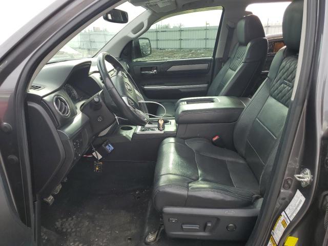 5TFAW5F11EX405069 - 2014 TOYOTA TUNDRA CREWMAX PLATINUM ნაცრისფერი ფოტო 7
