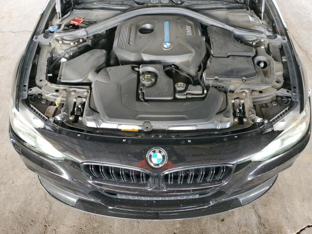 WBA8E1C55JA758751 - 2018 BMW 330E BLACK photo 11