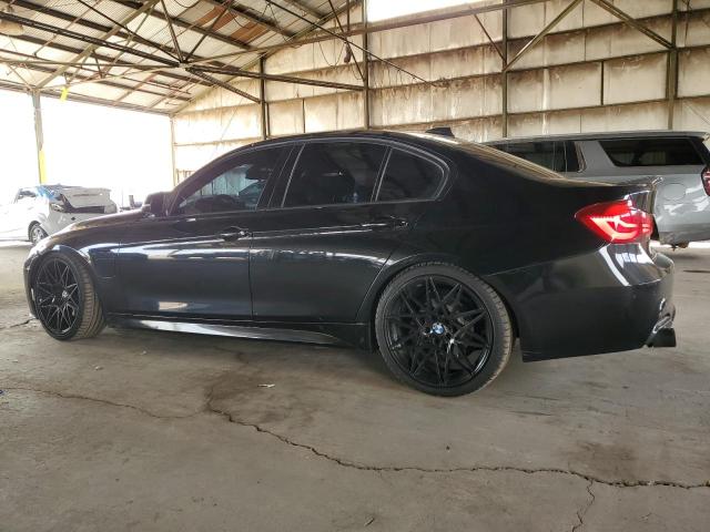 WBA8E1C55JA758751 - 2018 BMW 330E BLACK photo 2