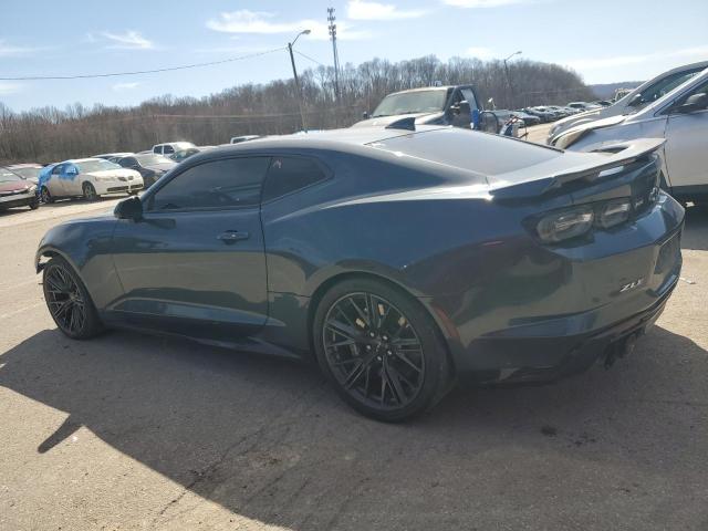 1G1FK1R6XK0119638 - 2019 CHEVROLET CAMARO ZL1 GRAY photo 2