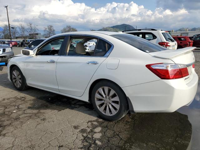 1HGCR2F84EA002235 - 2014 HONDA ACCORD EXL WHITE photo 2