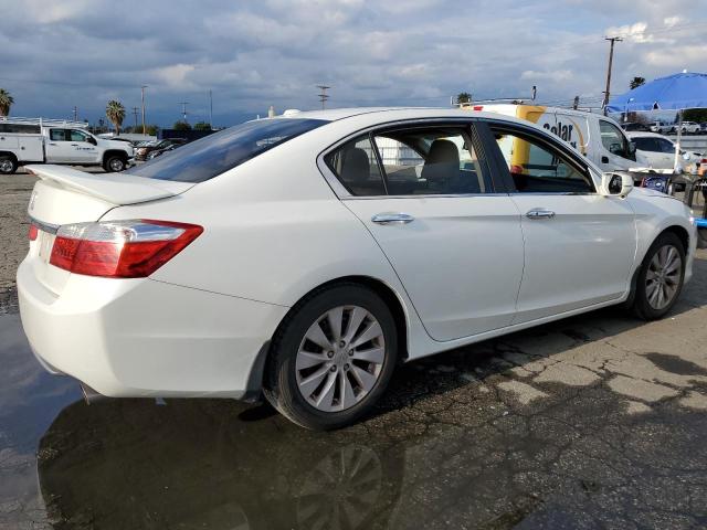 1HGCR2F84EA002235 - 2014 HONDA ACCORD EXL WHITE photo 3