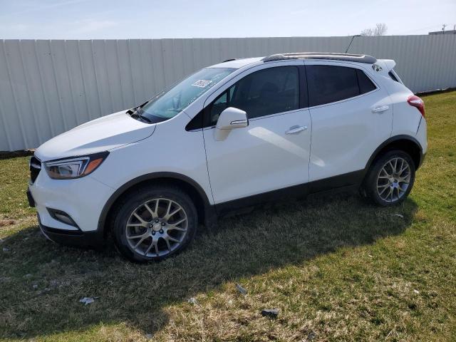 KL4CJ1SB6JB541326 - 2018 BUICK ENCORE SPORT TOURING WHITE photo 1