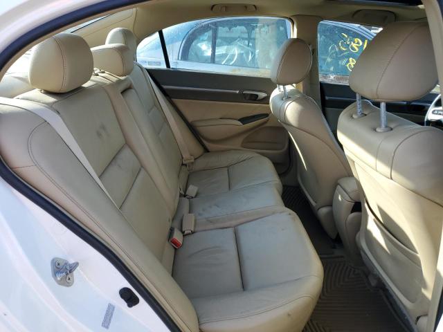 1HGFA169X8L091339 - 2008 HONDA CIVIC EXL თეთრი ფოტო 10