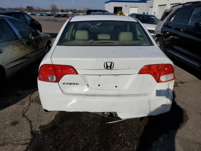 1HGFA169X8L091339 - 2008 HONDA CIVIC EXL თეთრი ფოტო 6