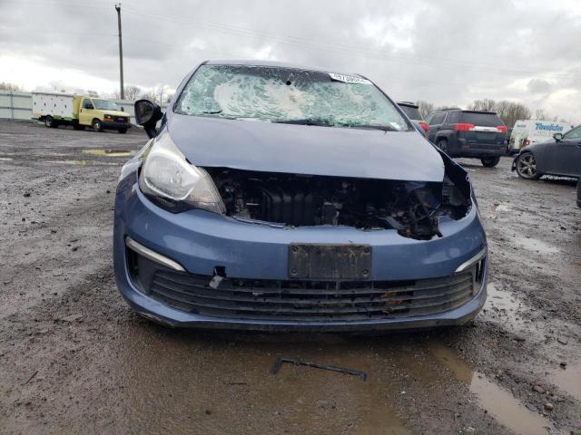 KNADM4A38G6669644 - 2016 KIA RIO LX BLUE photo 5