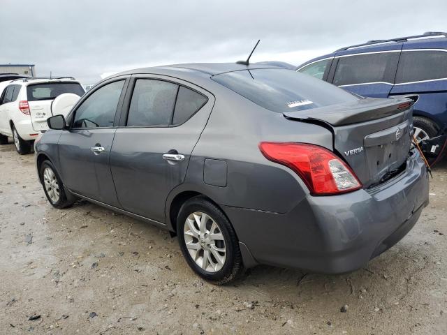 3N1CN7AP6KL803794 - 2019 NISSAN VERSA S GRAY photo 2