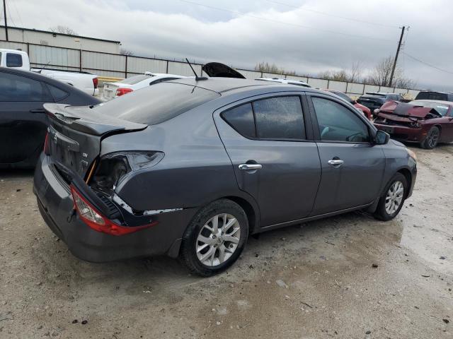 3N1CN7AP6KL803794 - 2019 NISSAN VERSA S GRAY photo 3