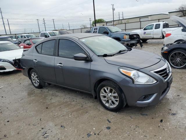 3N1CN7AP6KL803794 - 2019 NISSAN VERSA S GRAY photo 4