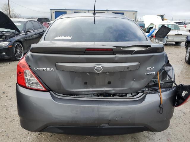 3N1CN7AP6KL803794 - 2019 NISSAN VERSA S GRAY photo 6