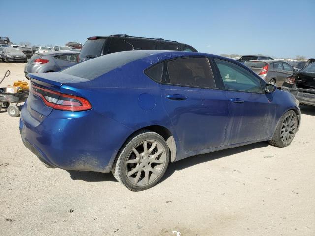 1C3CDFBAXDD256742 - 2013 DODGE DART SXT BLUE photo 3