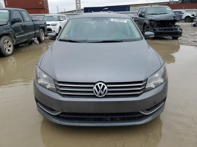 1VWAS7A36EC115995 - 2014 VOLKSWAGEN PASSAT S GRAY photo 5