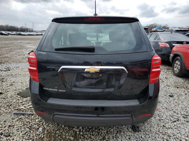 2GNFLEEK8H6187670 - 2017 CHEVROLET EQUINOX LS BLACK photo 6