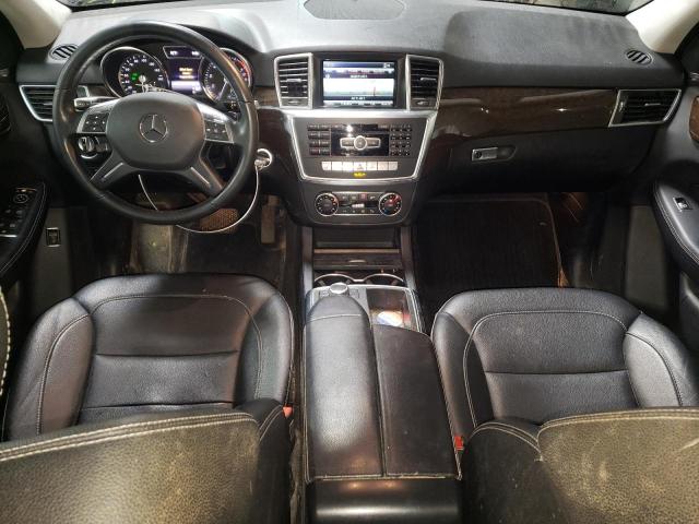 4JGDA5HB7EA332869 - 2014 MERCEDES-BENZ ML 350 4MATIC BLACK photo 8
