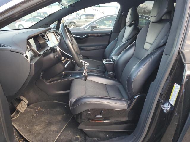 5YJXCAE2XGF020452 - 2016 TESLA MODEL X შავი ფოტო 7