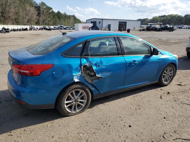 1FADP3F27HL257745 - 2017 FORD FOCUS SE BLUE photo 3