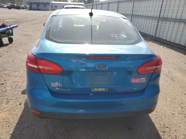 1FADP3F27HL257745 - 2017 FORD FOCUS SE BLUE photo 6