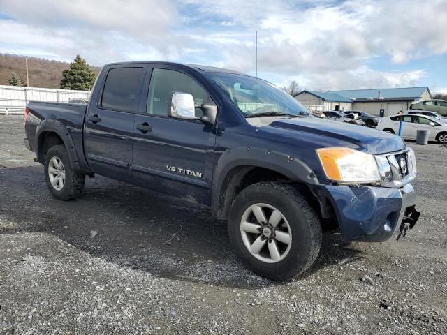 1N6AA07C18N322577 - 2008 NISSAN TITAN XE BLUE photo 4