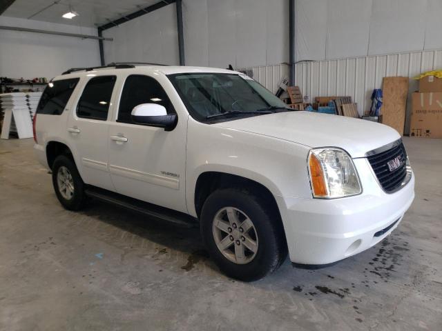 1GKS1CE08DR250396 - 2013 GMC YUKON SLT WHITE photo 4