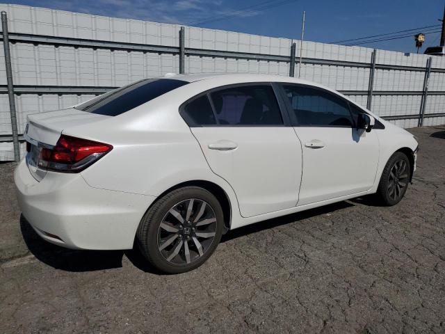 19XFB2F90FE260940 - 2015 HONDA CIVIC EXL WHITE photo 3