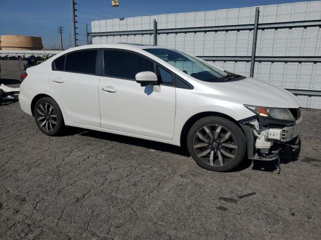 19XFB2F90FE260940 - 2015 HONDA CIVIC EXL WHITE photo 4