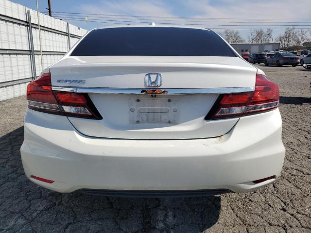 19XFB2F90FE260940 - 2015 HONDA CIVIC EXL WHITE photo 6