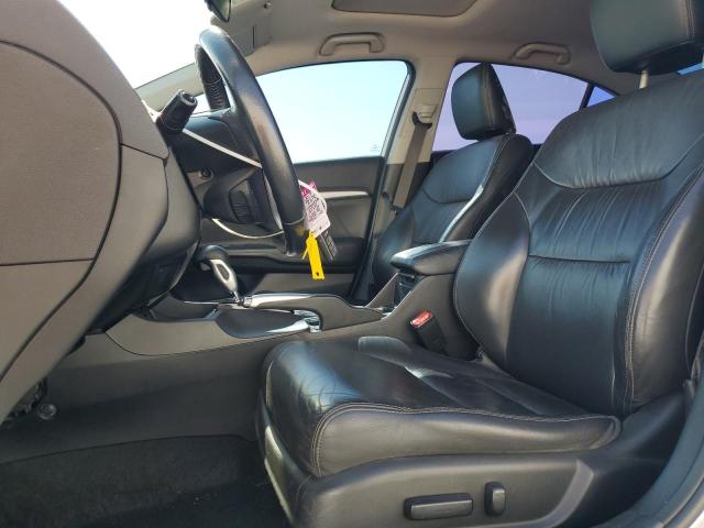 19XFB2F90FE260940 - 2015 HONDA CIVIC EXL WHITE photo 7