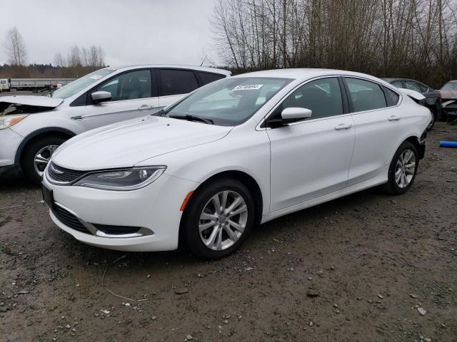 1C3CCCAB1GN129436 - 2016 CHRYSLER 200 LIMITED WHITE photo 1