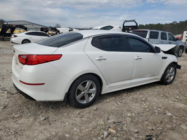 5XXGM4A72EG335708 - 2014 KIA OPTIMA LX WHITE photo 3