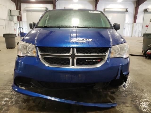 2C4RDGBG2DR688464 - 2013 DODGE GRAND CARA SE BLUE photo 5