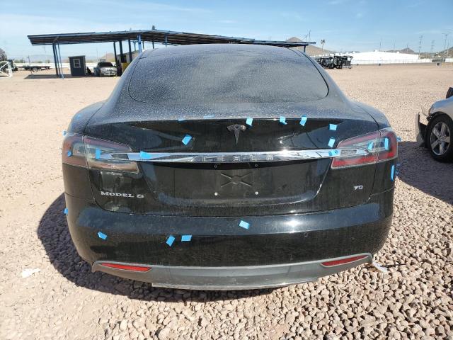 5YJSA1E19FF115039 - 2015 TESLA MODEL S BLACK photo 6