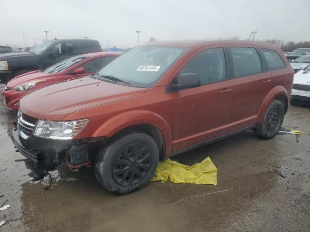 3C4PDCAB1ET261863 - 2014 DODGE JOURNEY SE ORANGE photo 1