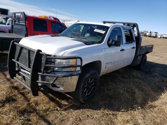 1GC4K0C86CF101025 - 2012 CHEVROLET SILVERADO K3500 LT WHITE photo 1