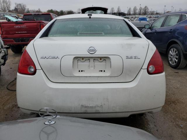 1N4BA41E85C826212 - 2005 NISSAN MAXIMA SE WHITE photo 6