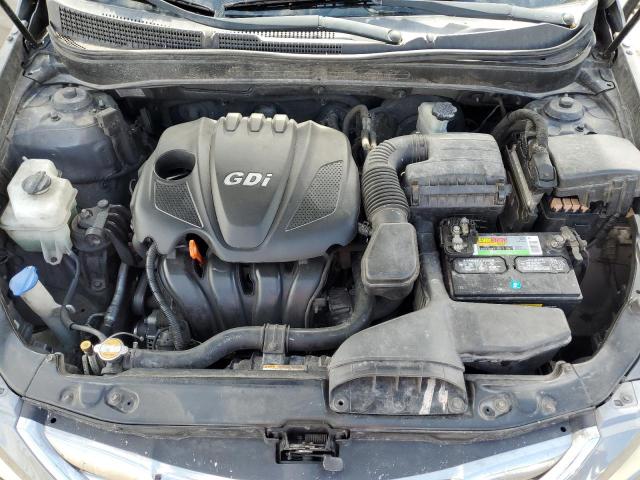 5NPEC4AC1CH312025 - 2012 HYUNDAI SONATA SE GRAY photo 11