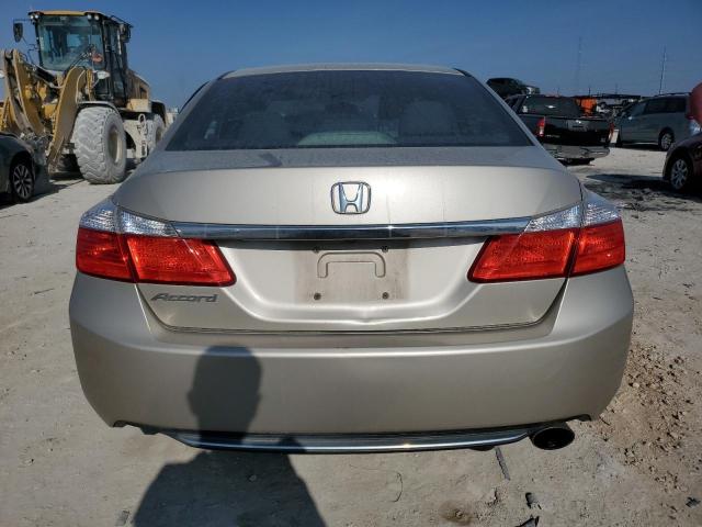 1HGCR2F3XDA184283 - 2013 HONDA ACCORD LX GOLD photo 6