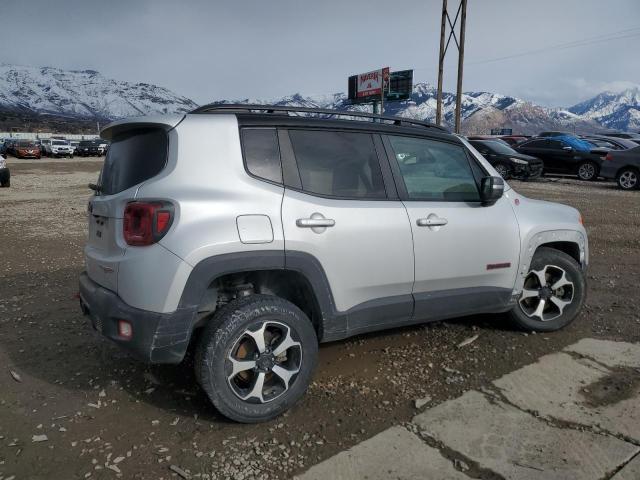 ZACNJBC14KPJ95257 - 2019 JEEP RENEGADE TRAILHAWK SILVER photo 3