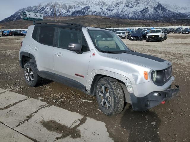 ZACNJBC14KPJ95257 - 2019 JEEP RENEGADE TRAILHAWK SILVER photo 4