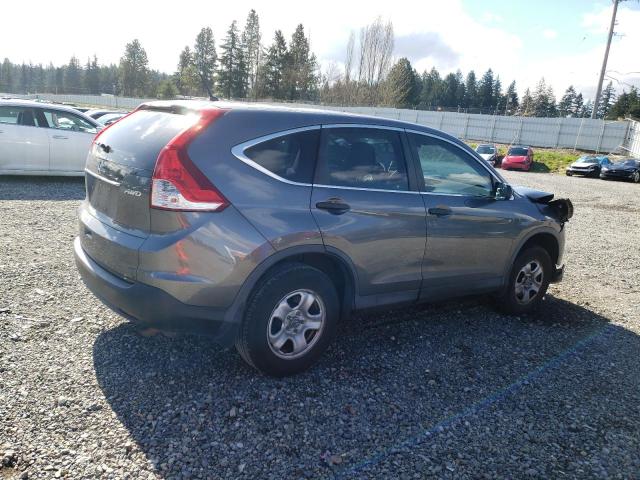 2HKRM4H35DH657578 - 2013 HONDA CR-V LX GRAY photo 3