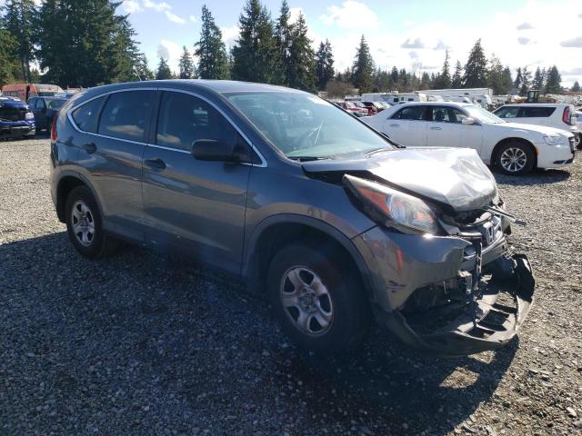 2HKRM4H35DH657578 - 2013 HONDA CR-V LX GRAY photo 4