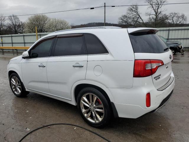 5XYKW4A70FG588575 - 2015 KIA SORENTO SX WHITE photo 2