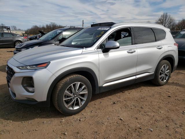 5NMS53AD4KH062310 - 2019 HYUNDAI SANTA FE LIMITED SILVER photo 1