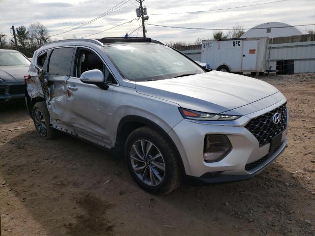 5NMS53AD4KH062310 - 2019 HYUNDAI SANTA FE LIMITED SILVER photo 4