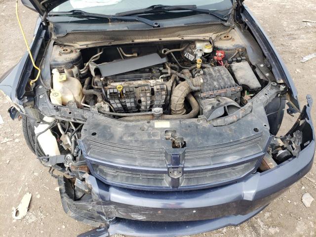 1B3LC46J48N252264 - 2008 DODGE AVENGER SE BLUE photo 11