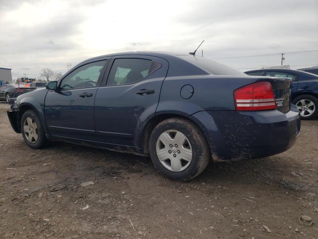 1B3LC46J48N252264 - 2008 DODGE AVENGER SE BLUE photo 2