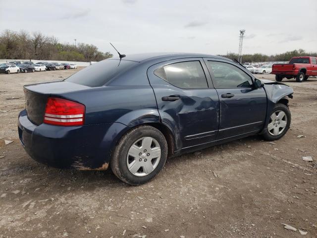 1B3LC46J48N252264 - 2008 DODGE AVENGER SE BLUE photo 3